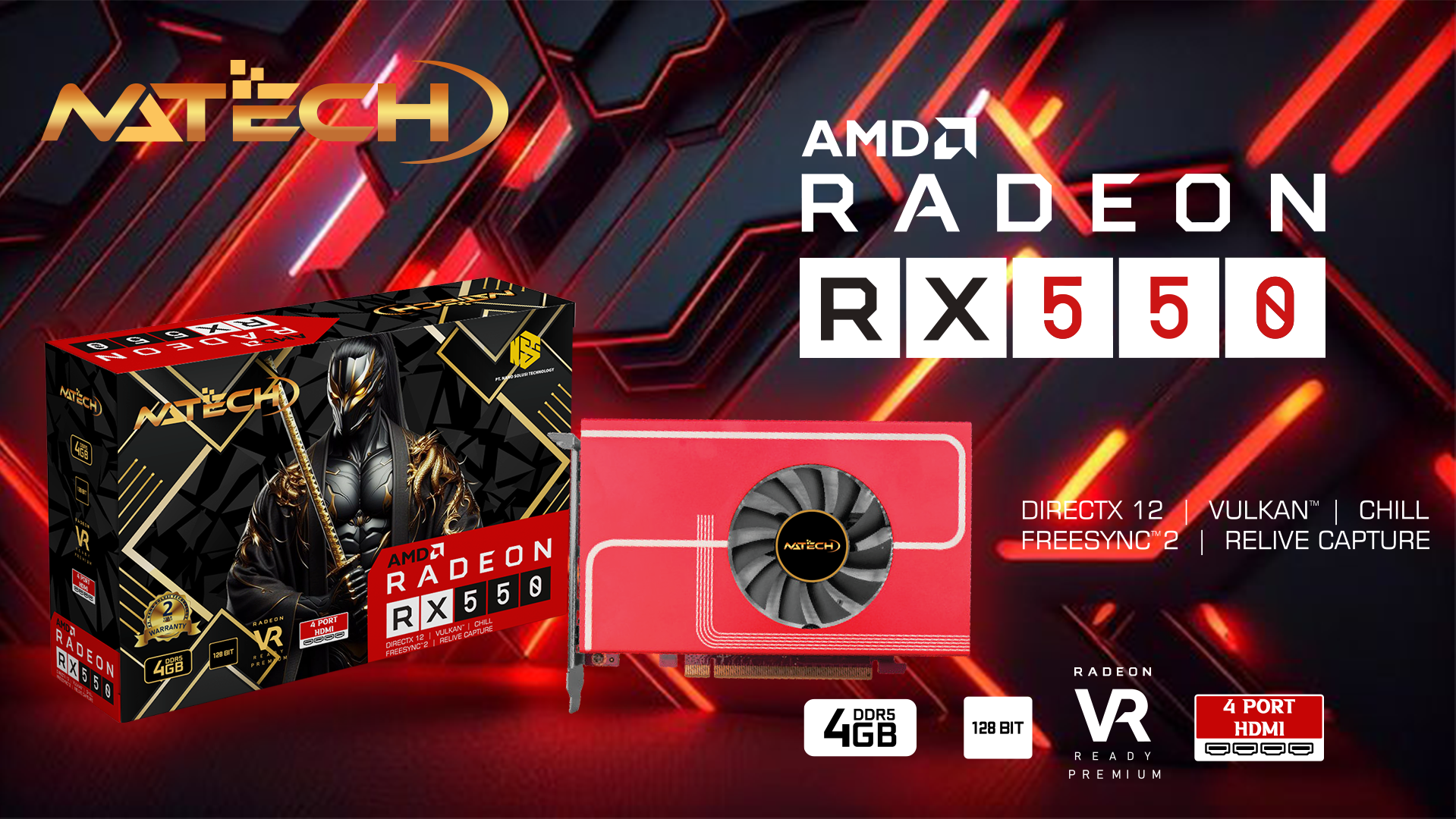 NATECH RX 550